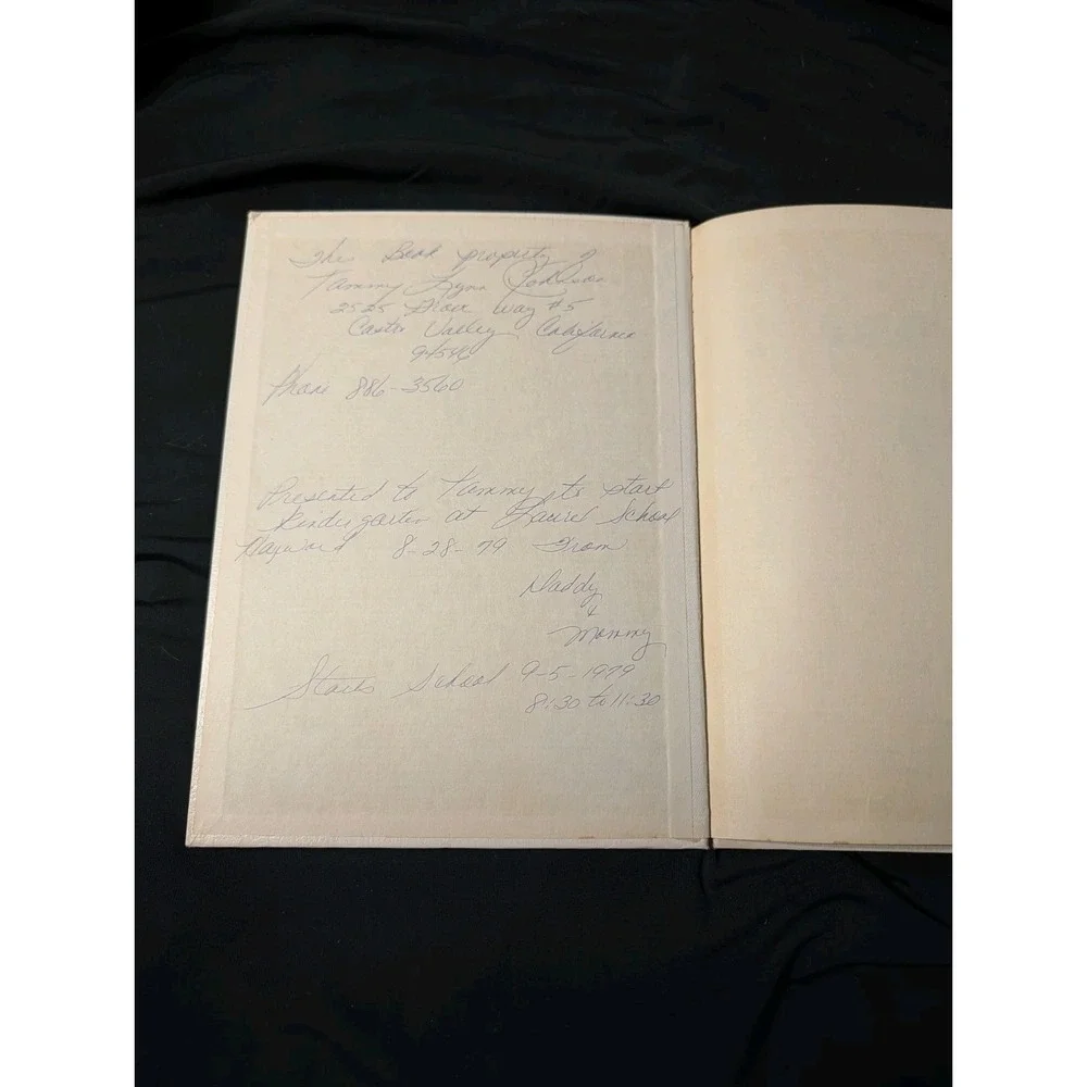 Rare‎ 1971 What is an AM? Vintage Children's Book Lavonia Szurgot Inscribed 1979